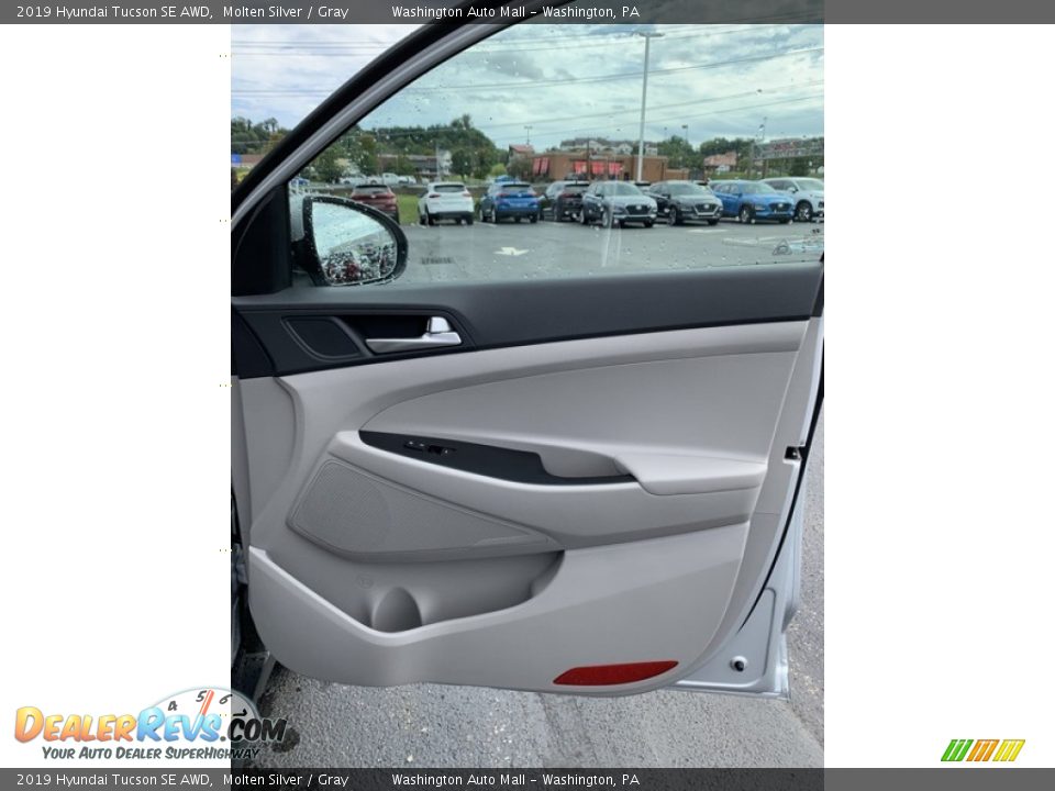 2019 Hyundai Tucson SE AWD Molten Silver / Gray Photo #27