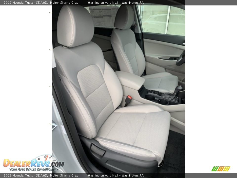 2019 Hyundai Tucson SE AWD Molten Silver / Gray Photo #28