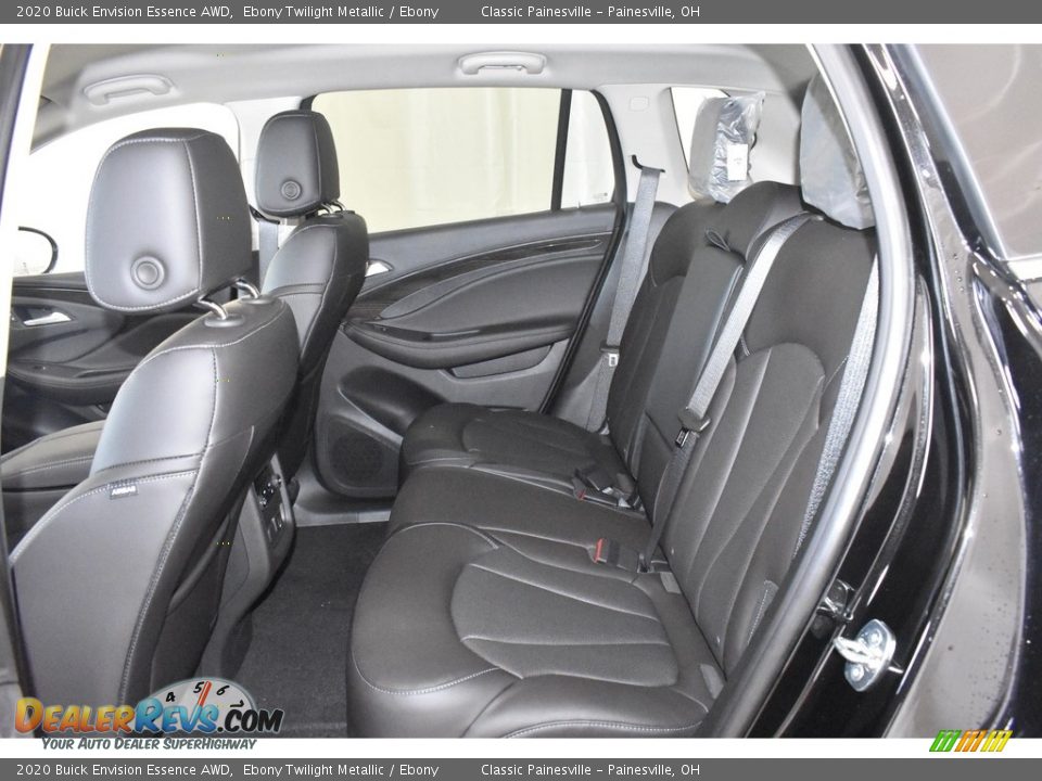 Rear Seat of 2020 Buick Envision Essence AWD Photo #7