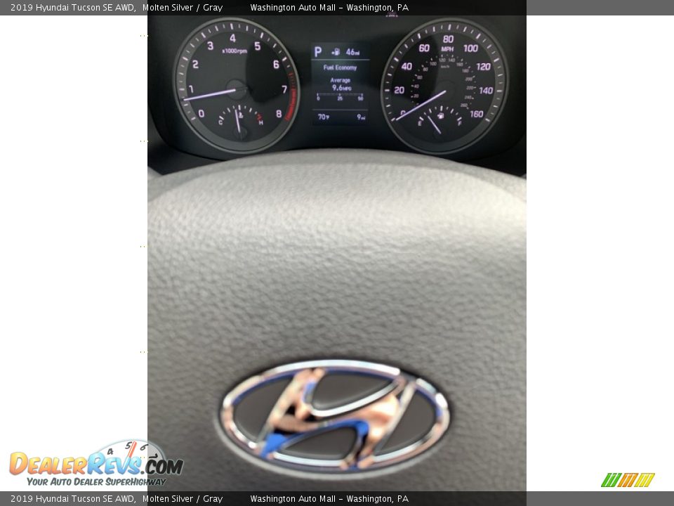 2019 Hyundai Tucson SE AWD Molten Silver / Gray Photo #31