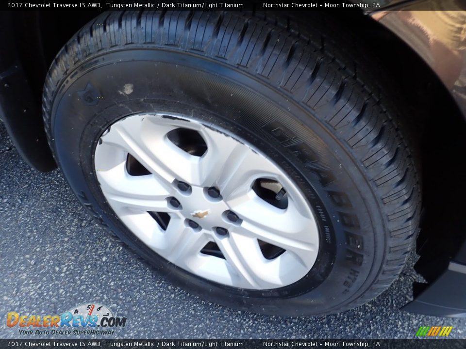 2017 Chevrolet Traverse LS AWD Tungsten Metallic / Dark Titanium/Light Titanium Photo #13