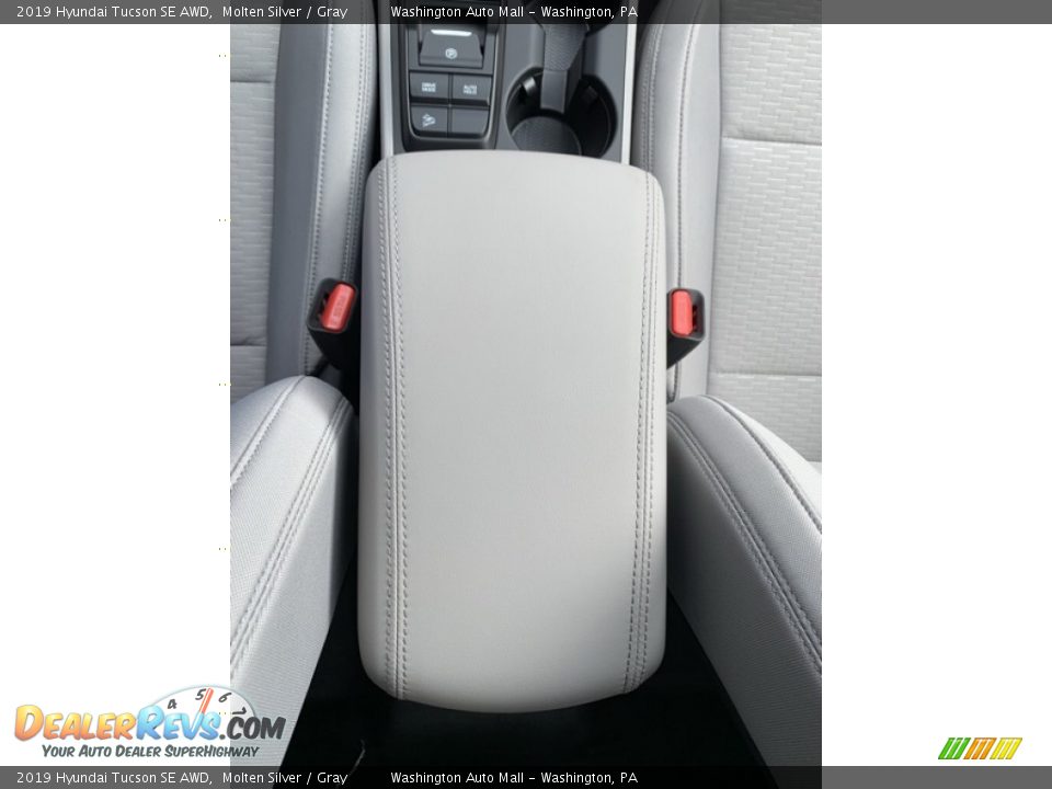 2019 Hyundai Tucson SE AWD Molten Silver / Gray Photo #35
