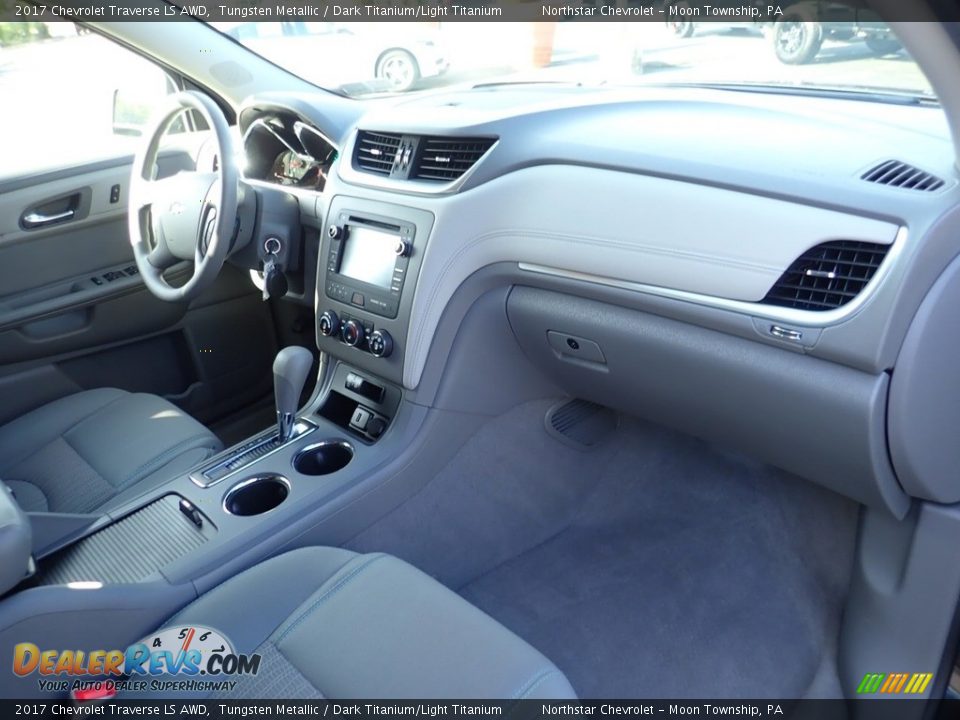 2017 Chevrolet Traverse LS AWD Tungsten Metallic / Dark Titanium/Light Titanium Photo #15