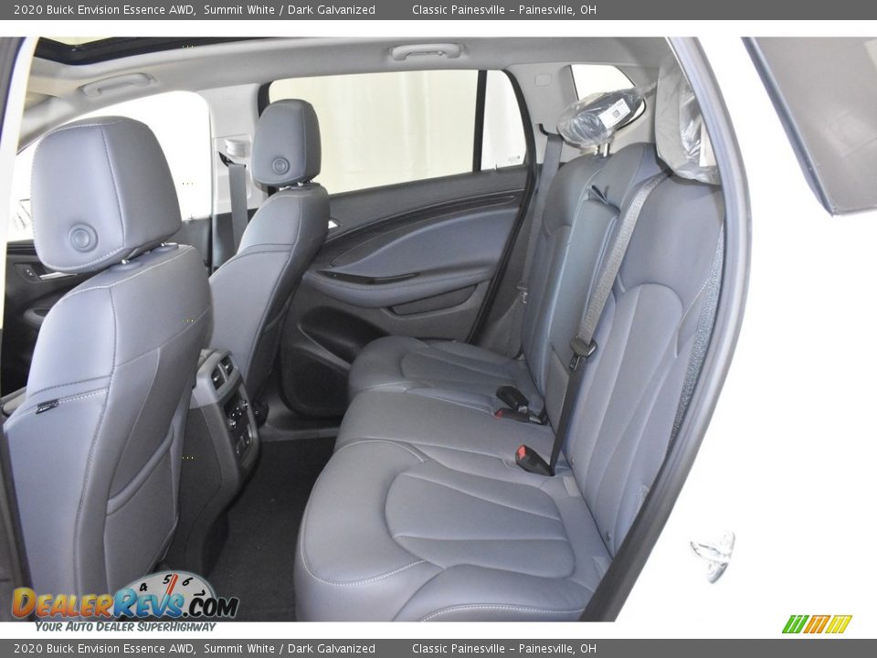 Rear Seat of 2020 Buick Envision Essence AWD Photo #8