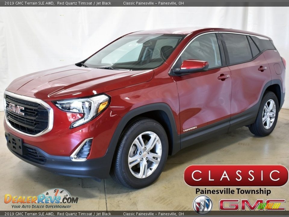 2019 GMC Terrain SLE AWD Red Quartz Tintcoat / Jet Black Photo #1