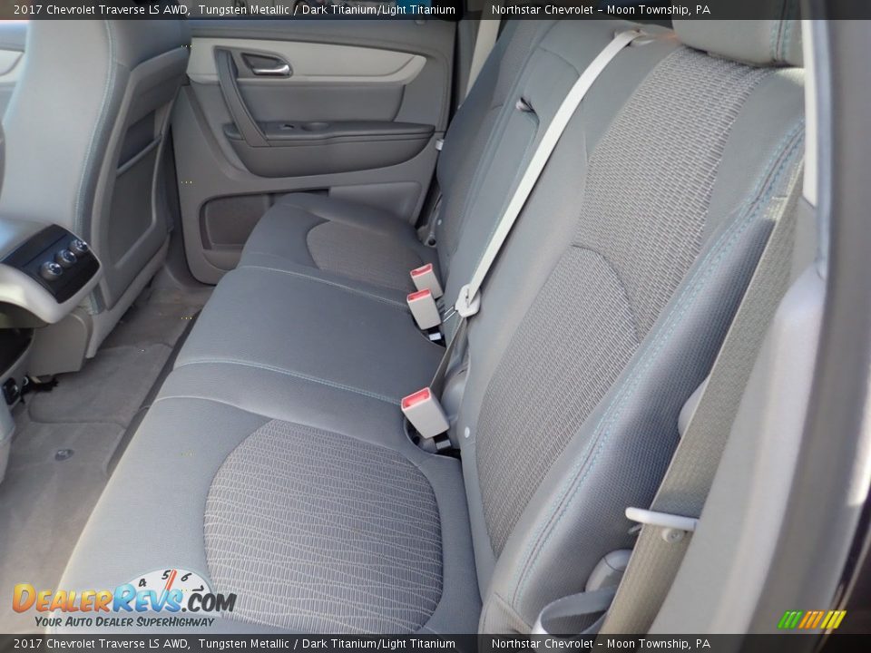 2017 Chevrolet Traverse LS AWD Tungsten Metallic / Dark Titanium/Light Titanium Photo #21