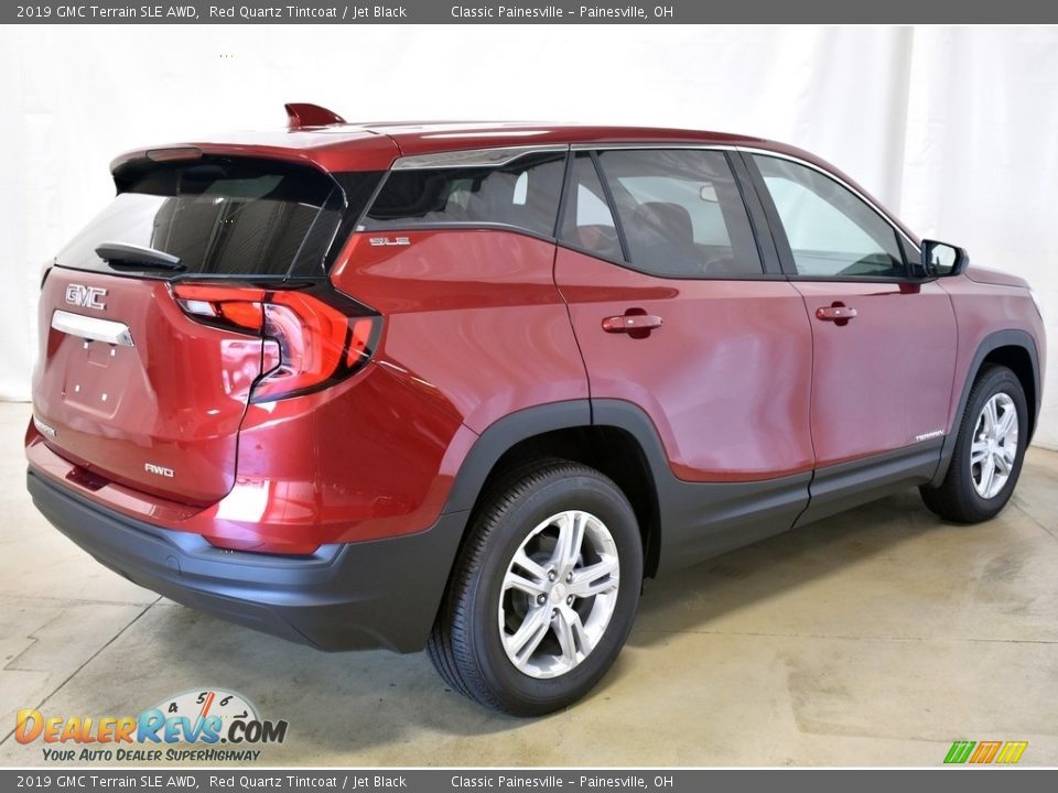 2019 GMC Terrain SLE AWD Red Quartz Tintcoat / Jet Black Photo #2