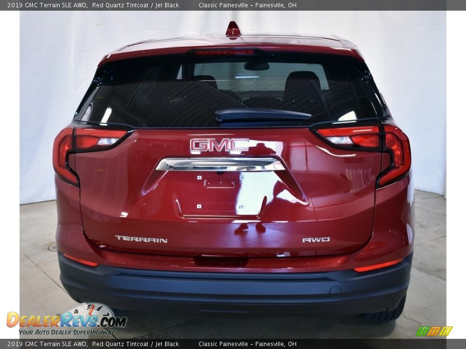 2019 GMC Terrain SLE AWD Red Quartz Tintcoat / Jet Black Photo #3