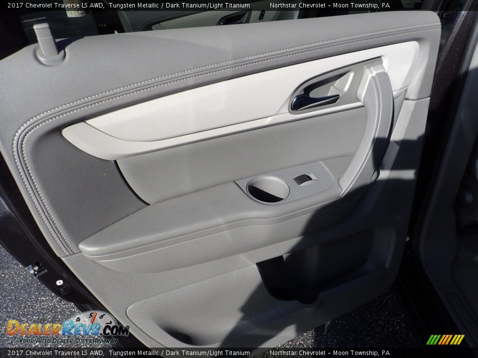 2017 Chevrolet Traverse LS AWD Tungsten Metallic / Dark Titanium/Light Titanium Photo #23
