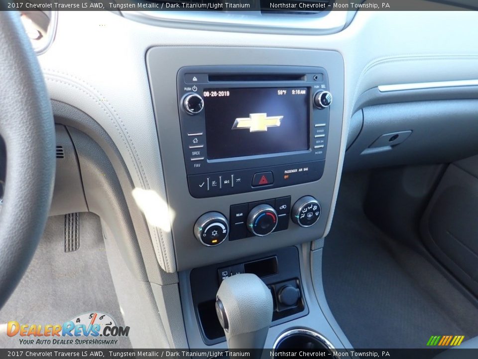 2017 Chevrolet Traverse LS AWD Tungsten Metallic / Dark Titanium/Light Titanium Photo #27