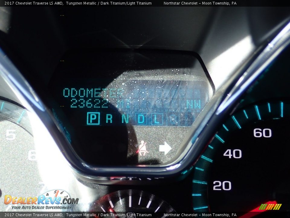 2017 Chevrolet Traverse LS AWD Tungsten Metallic / Dark Titanium/Light Titanium Photo #29