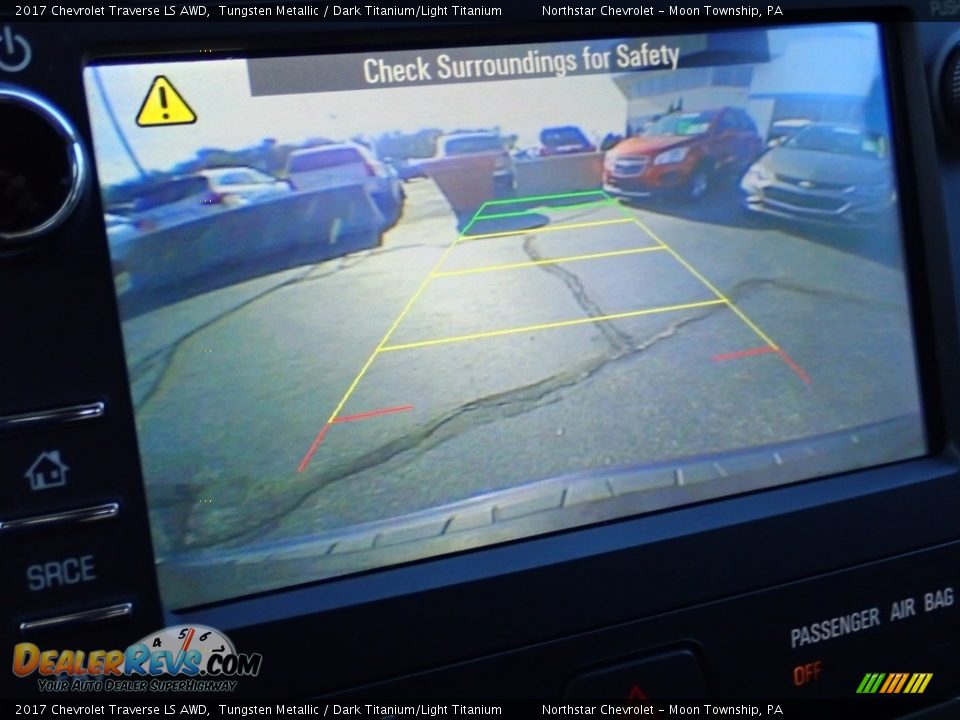 2017 Chevrolet Traverse LS AWD Tungsten Metallic / Dark Titanium/Light Titanium Photo #30