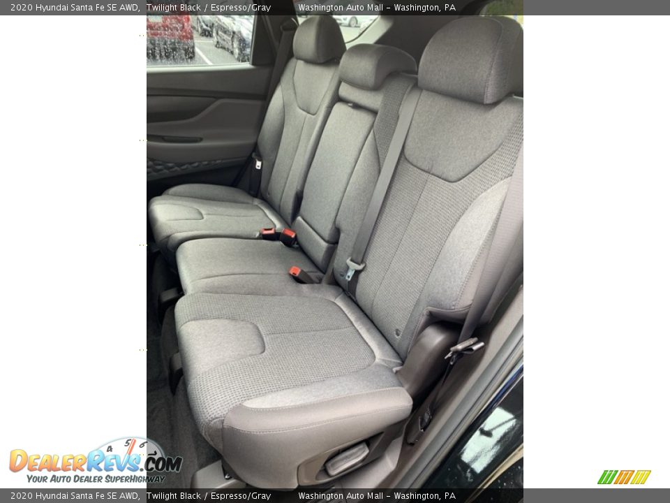2020 Hyundai Santa Fe SE AWD Twilight Black / Espresso/Gray Photo #19