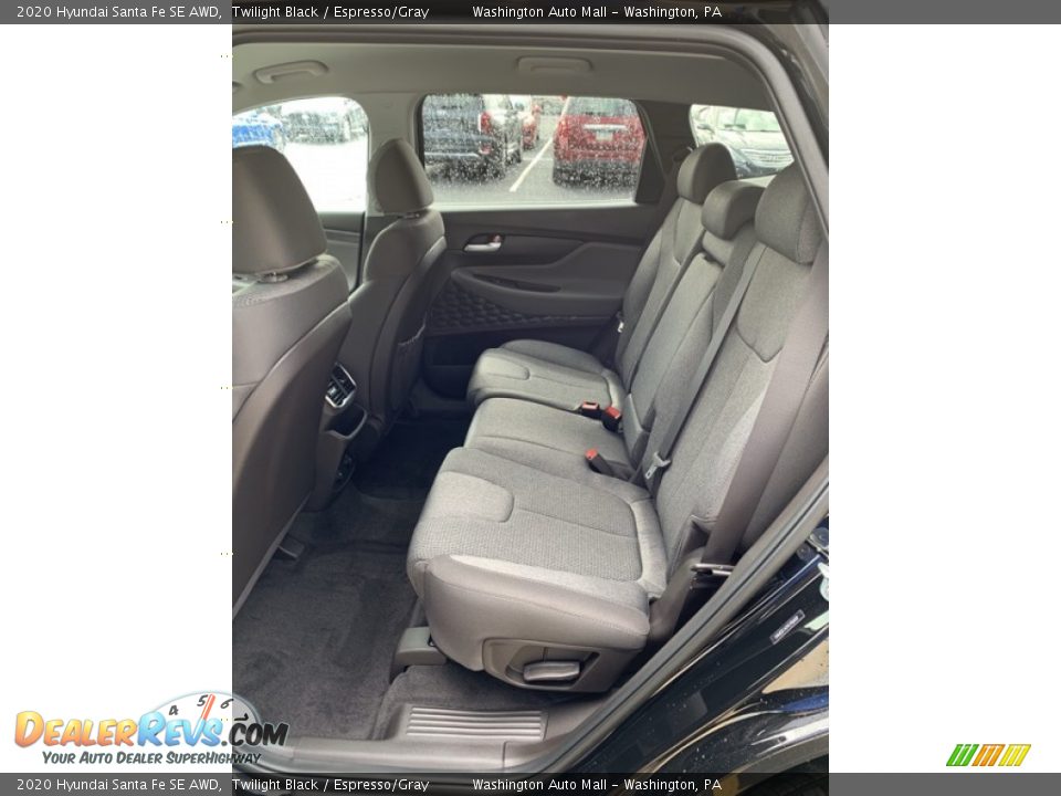 2020 Hyundai Santa Fe SE AWD Twilight Black / Espresso/Gray Photo #20