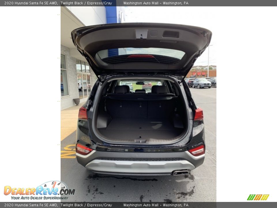 2020 Hyundai Santa Fe SE AWD Twilight Black / Espresso/Gray Photo #21