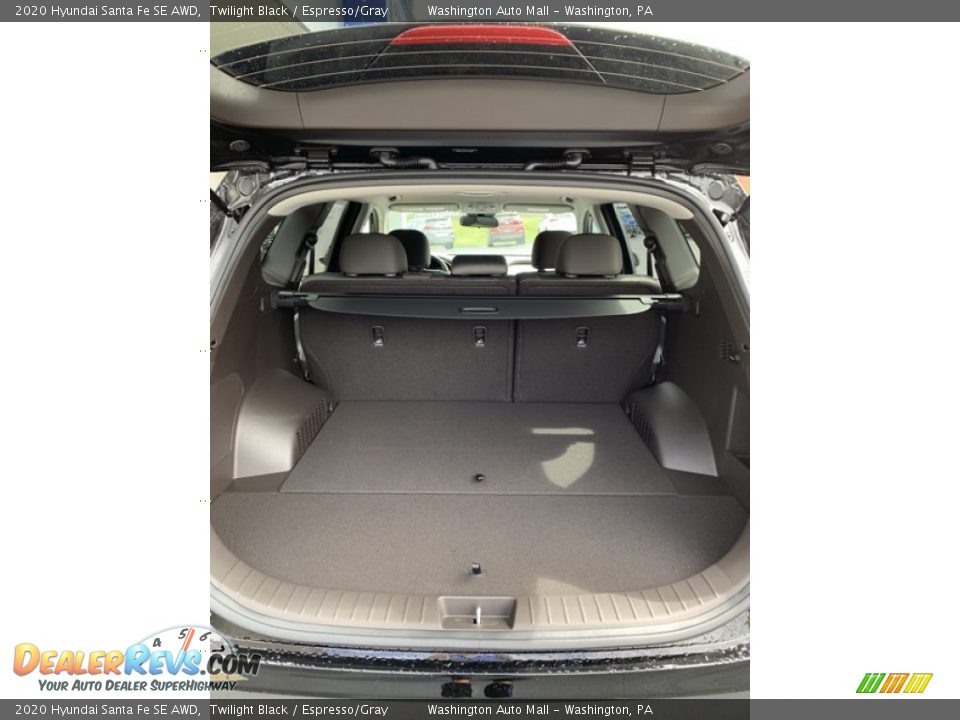 2020 Hyundai Santa Fe SE AWD Twilight Black / Espresso/Gray Photo #22