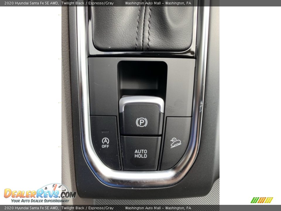 2020 Hyundai Santa Fe SE AWD Twilight Black / Espresso/Gray Photo #36