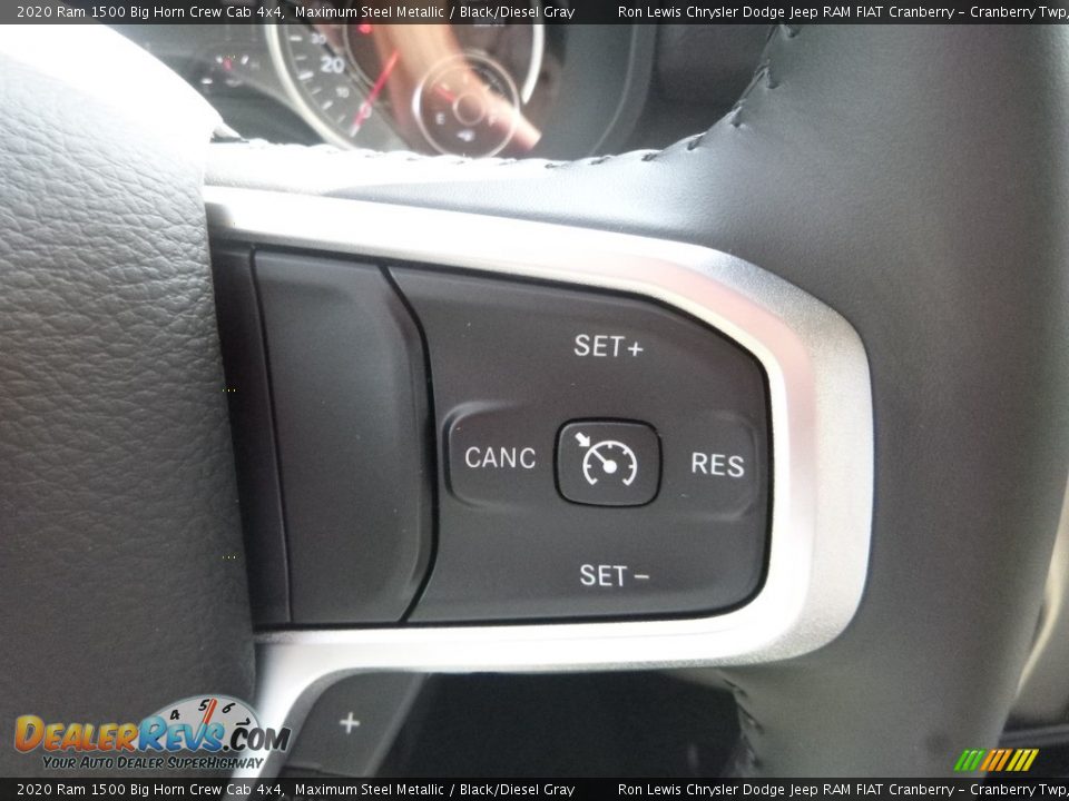 2020 Ram 1500 Big Horn Crew Cab 4x4 Steering Wheel Photo #17