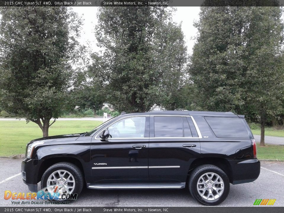 2015 GMC Yukon SLT 4WD Onyx Black / Jet Black Photo #1