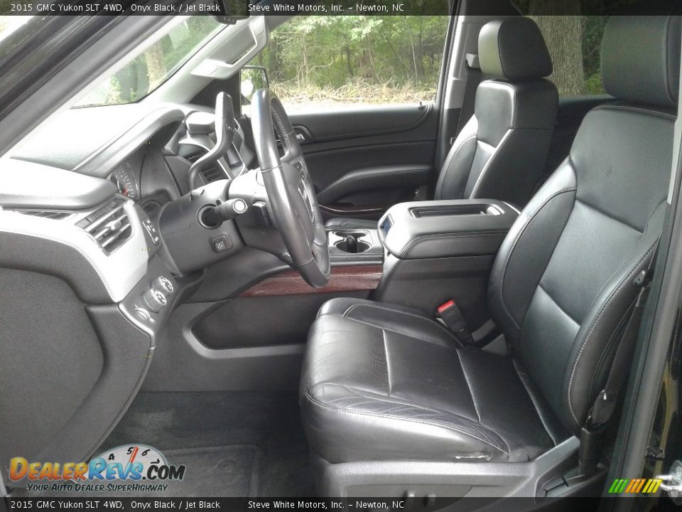 2015 GMC Yukon SLT 4WD Onyx Black / Jet Black Photo #10
