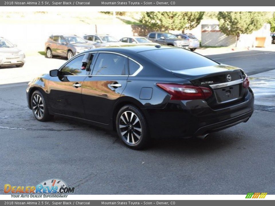 2018 Nissan Altima 2.5 SV Super Black / Charcoal Photo #4
