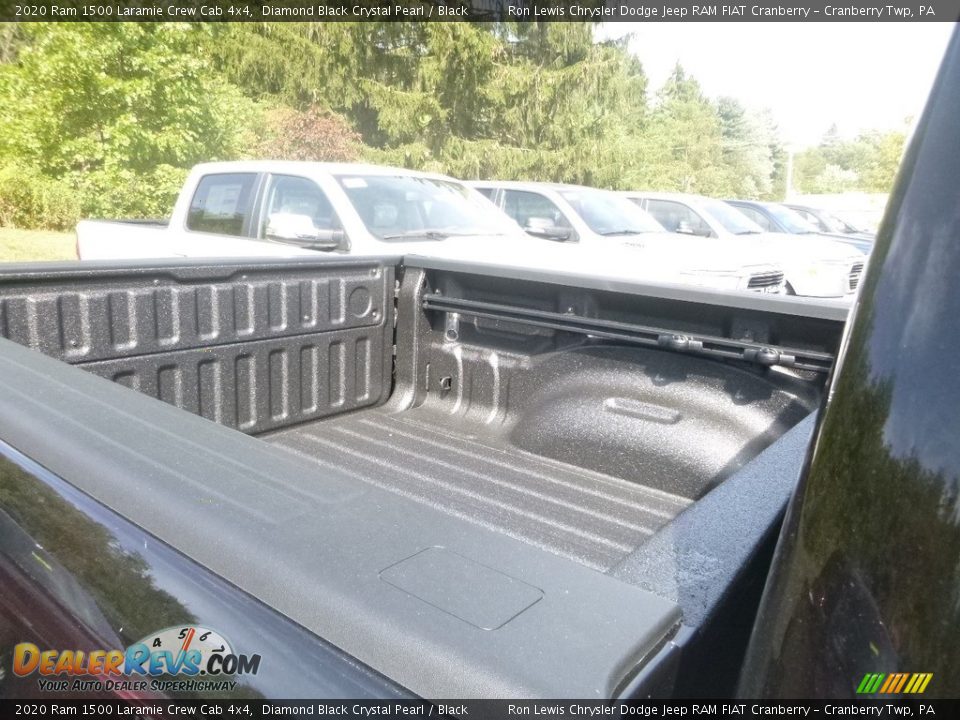 2020 Ram 1500 Laramie Crew Cab 4x4 Diamond Black Crystal Pearl / Black Photo #12