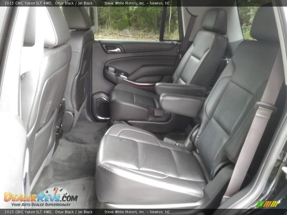 2015 GMC Yukon SLT 4WD Onyx Black / Jet Black Photo #11
