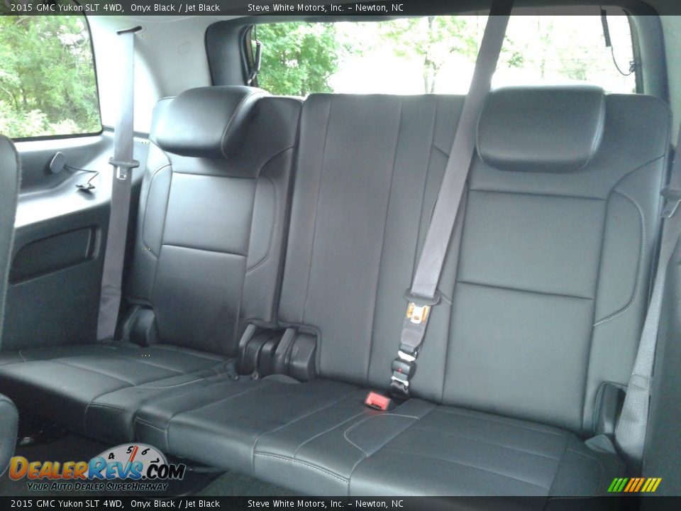 2015 GMC Yukon SLT 4WD Onyx Black / Jet Black Photo #12