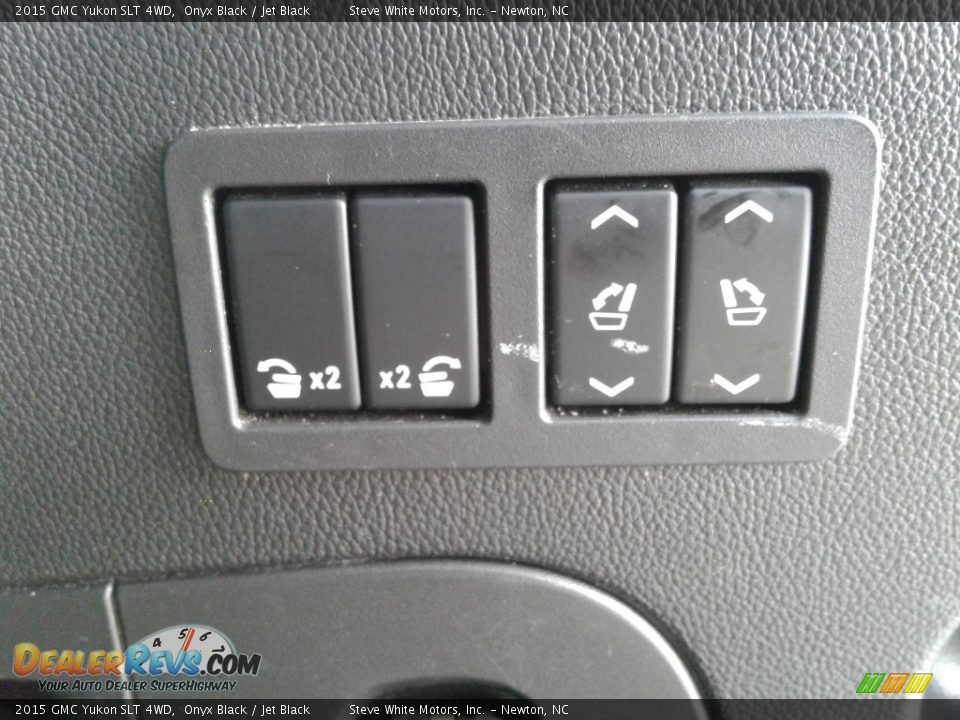 2015 GMC Yukon SLT 4WD Onyx Black / Jet Black Photo #16