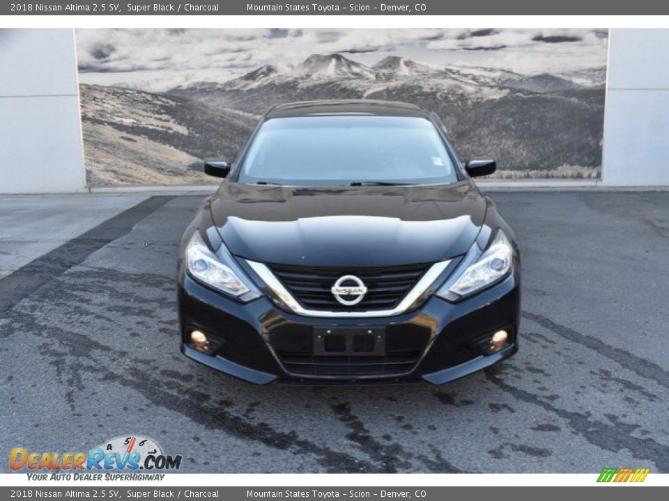 2018 Nissan Altima 2.5 SV Super Black / Charcoal Photo #8