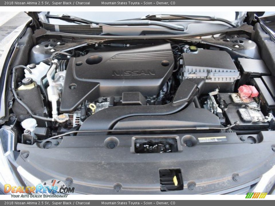 2018 Nissan Altima 2.5 SV Super Black / Charcoal Photo #9
