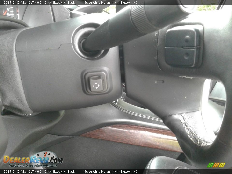 2015 GMC Yukon SLT 4WD Onyx Black / Jet Black Photo #22