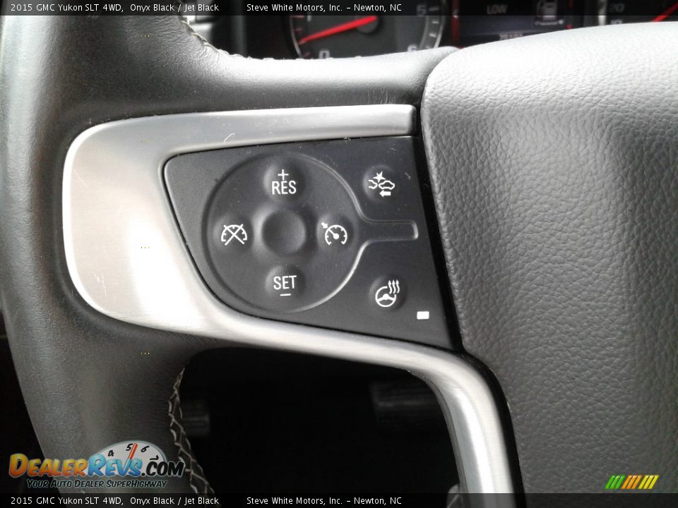 2015 GMC Yukon SLT 4WD Onyx Black / Jet Black Photo #23