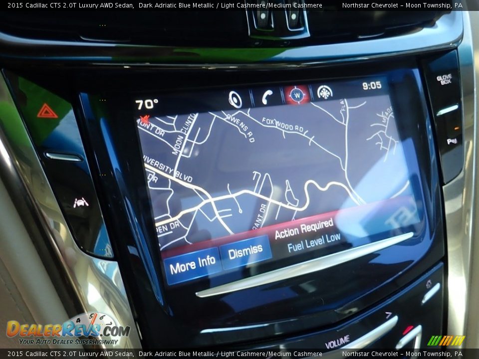 2015 Cadillac CTS 2.0T Luxury AWD Sedan Dark Adriatic Blue Metallic / Light Cashmere/Medium Cashmere Photo #26