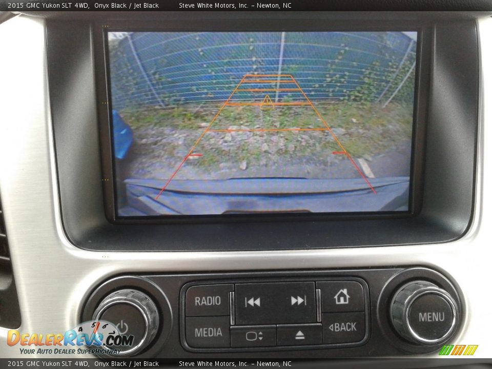 2015 GMC Yukon SLT 4WD Onyx Black / Jet Black Photo #28