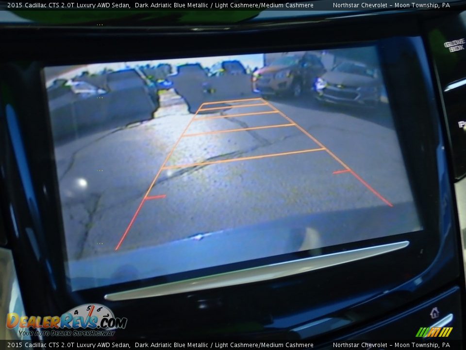 2015 Cadillac CTS 2.0T Luxury AWD Sedan Dark Adriatic Blue Metallic / Light Cashmere/Medium Cashmere Photo #30