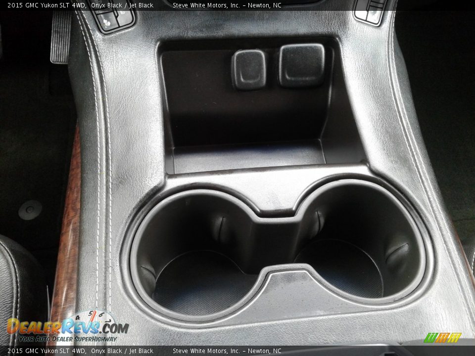 2015 GMC Yukon SLT 4WD Onyx Black / Jet Black Photo #31