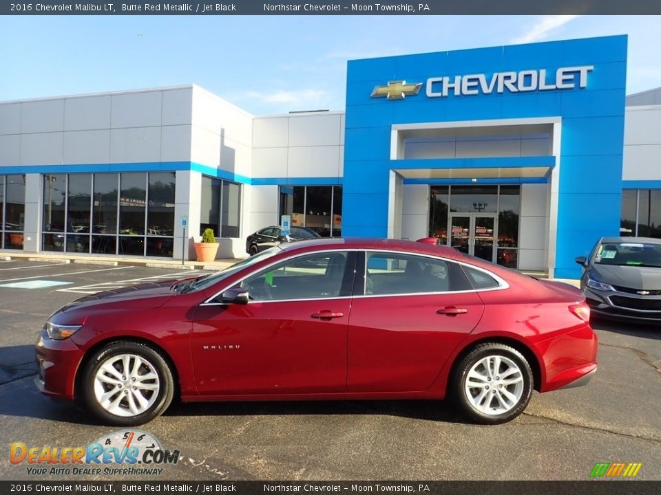 2016 Chevrolet Malibu LT Butte Red Metallic / Jet Black Photo #3