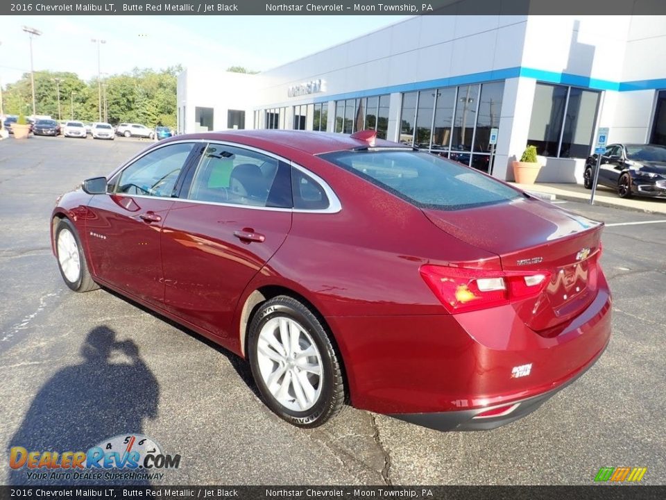 2016 Chevrolet Malibu LT Butte Red Metallic / Jet Black Photo #4