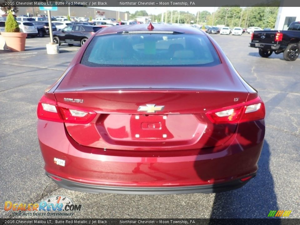 2016 Chevrolet Malibu LT Butte Red Metallic / Jet Black Photo #6