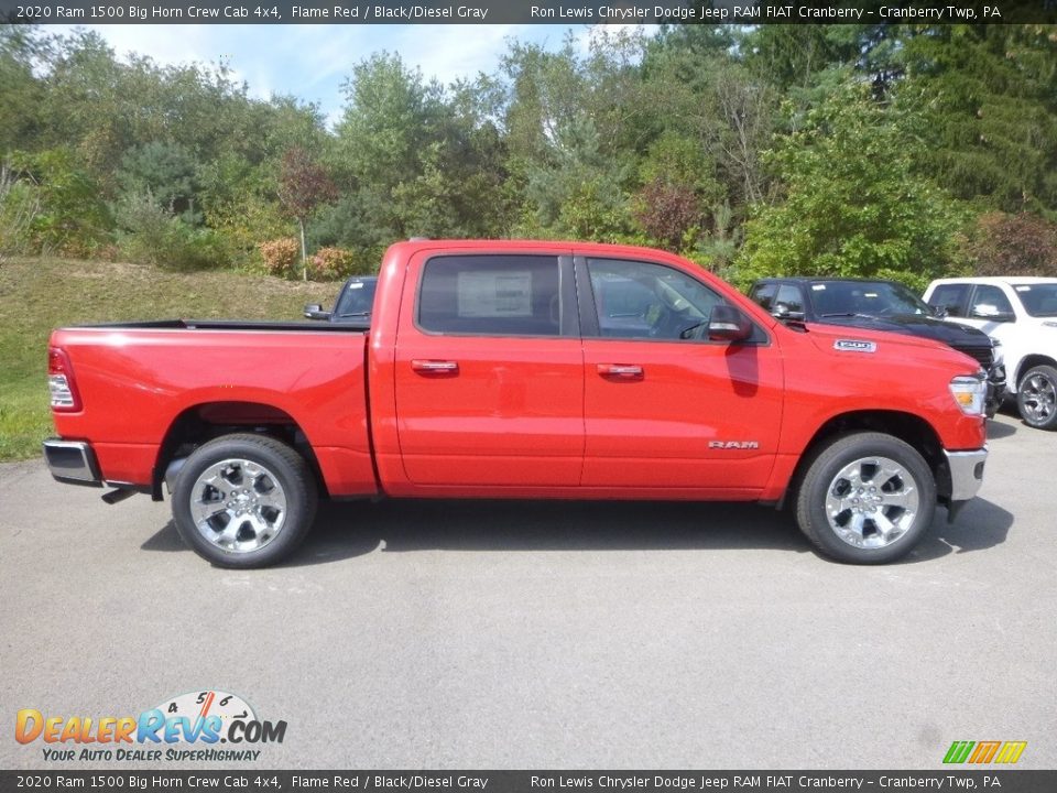 Flame Red 2020 Ram 1500 Big Horn Crew Cab 4x4 Photo #5