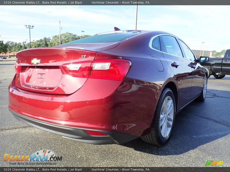 2016 Chevrolet Malibu LT Butte Red Metallic / Jet Black Photo #8