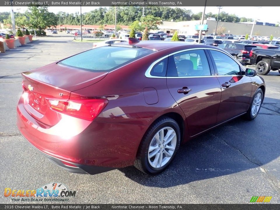 2016 Chevrolet Malibu LT Butte Red Metallic / Jet Black Photo #9