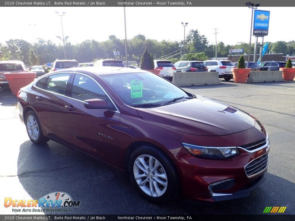 2016 Chevrolet Malibu LT Butte Red Metallic / Jet Black Photo #11