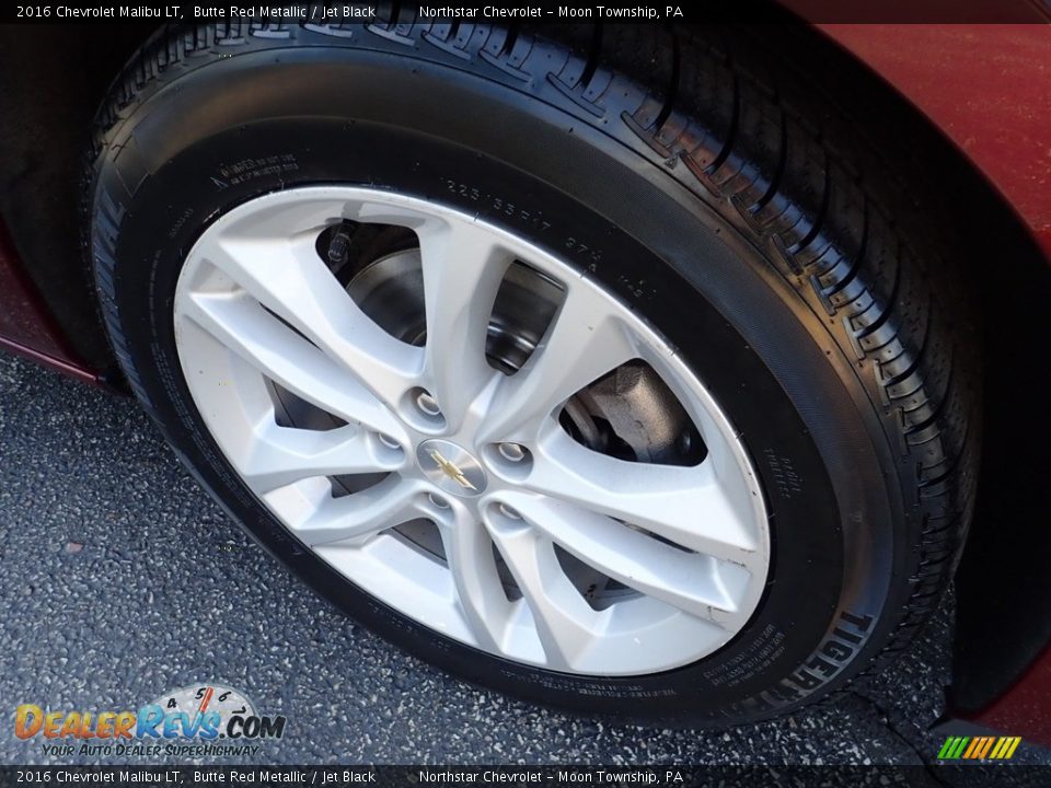 2016 Chevrolet Malibu LT Butte Red Metallic / Jet Black Photo #13