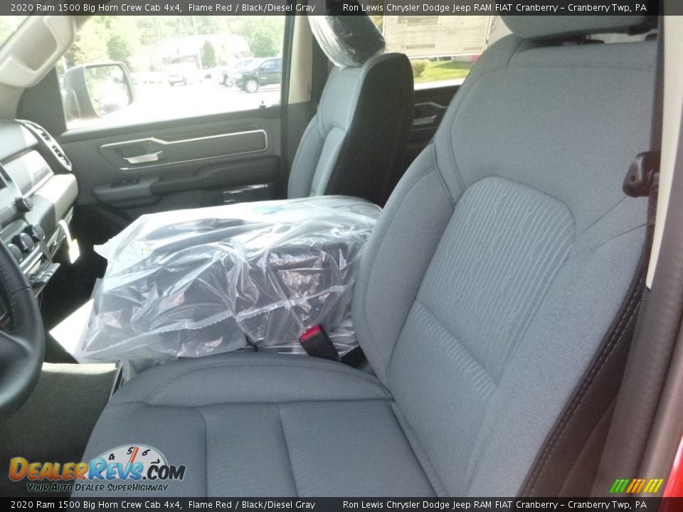 Front Seat of 2020 Ram 1500 Big Horn Crew Cab 4x4 Photo #11