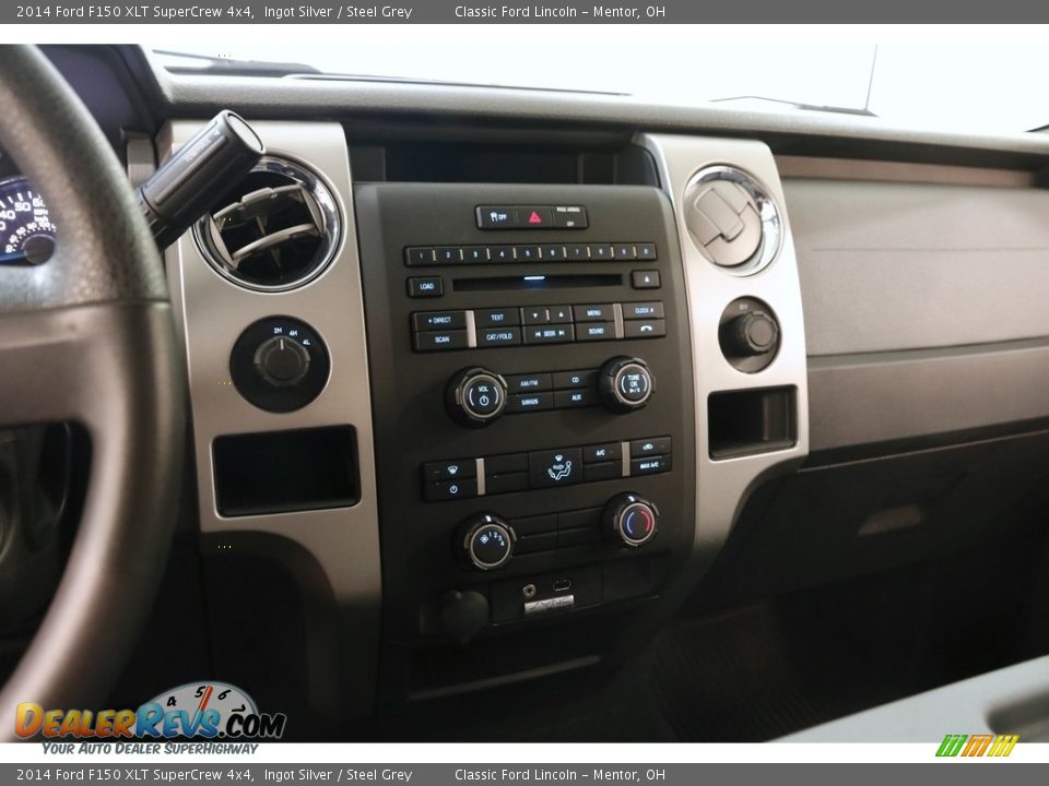2014 Ford F150 XLT SuperCrew 4x4 Ingot Silver / Steel Grey Photo #10