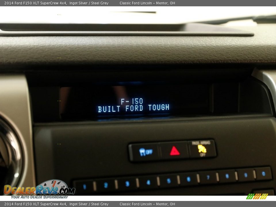 2014 Ford F150 XLT SuperCrew 4x4 Ingot Silver / Steel Grey Photo #11