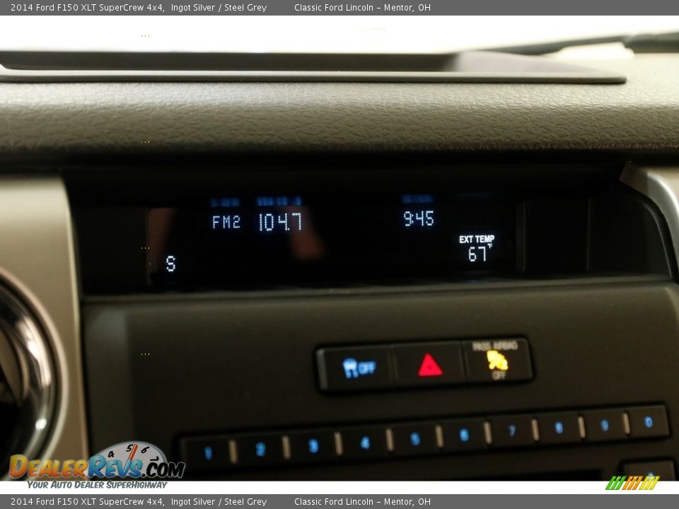 2014 Ford F150 XLT SuperCrew 4x4 Ingot Silver / Steel Grey Photo #12