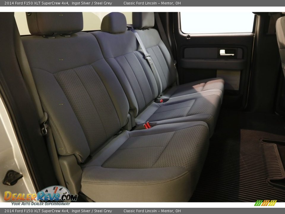 2014 Ford F150 XLT SuperCrew 4x4 Ingot Silver / Steel Grey Photo #18